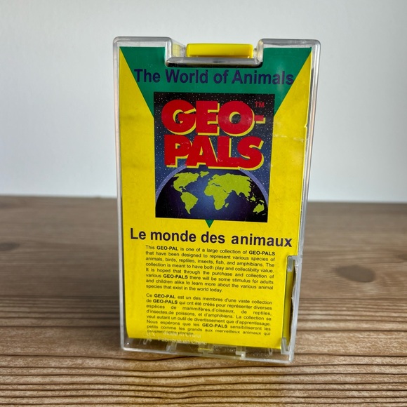 Geo Pals “Grouch” The Tasmanian Devil Bean Bag Toy Plush In Case - Picture 9 of 9